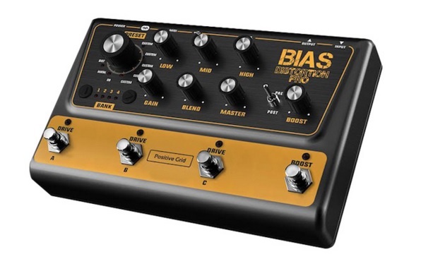 Positive Grid anuncia BIAS Distortion, soporte físico para BIAS Pedal
